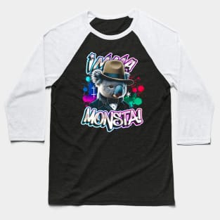 Imma Monsta! KOALA | Blacktee | by Asarteon Baseball T-Shirt